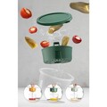Set recipiente depozitare, Hermia, 964FRM5706, 650 ml, Multicolor