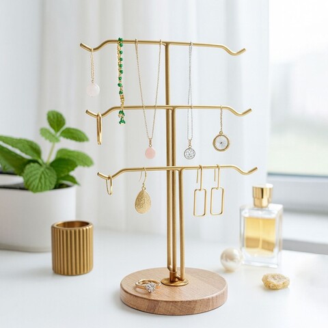 Suport pentru bijuterii, 242133, Maro antichizat