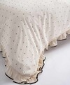 Lenjerie de pat dubla, L'essentiel Maison, Point Exculusive, Crem