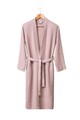 Halat de baie unisex, L'essentiel Maison, Kimono, Roz pudra