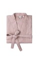 Halat de baie unisex, L'essentiel Maison, Kimono, Roz pudra