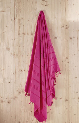 Prosop de plaja, L'essentiel Maison, Sultan, Fucsia