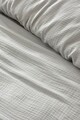 Cuvertura Single 155x200 cm, L'essentiel Maison, Muslin, Gri