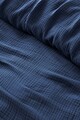 Cuvertura matlasata dubla, L'essentiel Maison, Muslin, Albastru navy