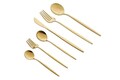 Set tacamuri, Hermia, 196RWE1807, Furculiță de masă: (6 bucăți), Auriu