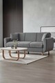 Canapea extensibila 3 locuri, Atelier del Sofa, 218NVD1106, Gri inchis