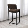 Scaun de bar, Hanah Home, Retro, 40x98x40 cm, Maro