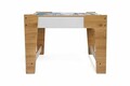 Masa pentru copii, Hanah Home, Phoenix, 72.5x55x56.5 cm, Alb / Natural