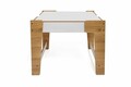 Masa pentru copii, Hanah Home, Phoenix, 72.5x55x56.5 cm, Alb / Natural