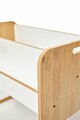 Corp biblioteca, Hanah Home, Dove, 57x55x34 cm, Alb / Natural