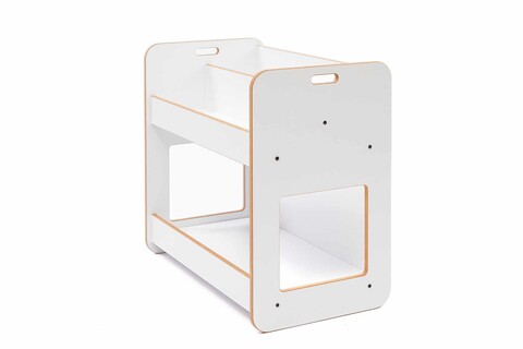 Corp biblioteca, Hanah Home, Dove, 57x55x34 cm, Alb