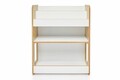 Corp biblioteca, Hanah Home, Seagull, 57x70x34 cm, Alb / Natural