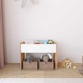 Corp biblioteca, Hanah Home, Dove Toy Box, 70x55x35 cm, Alb / Natural