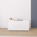 Corp biblioteca, Hanah Home, Dove Toy Box, 70x55x35 cm, Alb / Natural