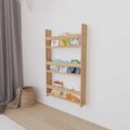 Corp biblioteca, Hanah Home, Dove Wall, 56x92x10 cm, Natural