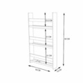 Corp biblioteca, Hanah Home, Dove Wall, 56x92x10 cm, Natural