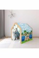 Cort de joaca pentru copii, Hanah Home, Safari, 80x96x63 cm, Multicolor