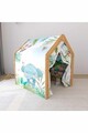 Cort de joaca pentru copii, Hanah Home, Safari, 80x96x63 cm, Multicolor