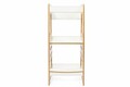 Turn de invatare, Hanah Home, Learning Tower, 40x90x50 cm, Natural/Alb
