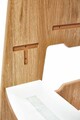 Turn de invatare, Hanah Home, Learning Tower, 40x90x50 cm, Natural/Alb