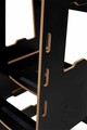 Turn de invatare, Hanah Home, Learning Tower, 40x90x50 cm, Negru