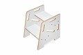 Scaun pentru copii, Hanah Home, Step Stool, 34x39x39 cm, Alb