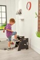 Scaun pentru copii, Hanah Home, Step Stool, 34x39x39 cm, Negru