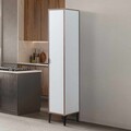 Dulap multifunctional, Hanah Home, Arden Single Door, 35x190x37 cm, Alb