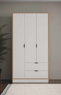 97x182x44 cm, Alb