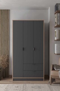 97x182x44 cm, Antracit