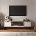 Comoda TV, Hanah Home, Arden, 140x46x35 cm, Alb