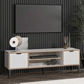 Comoda TV, Hanah Home, Arden, 140x46x35 cm, Alb