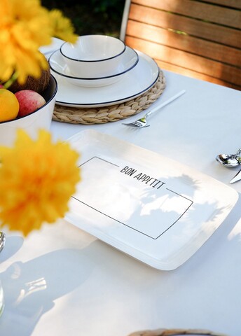 Platou servire, Hermia, 280TMA2166, Alb