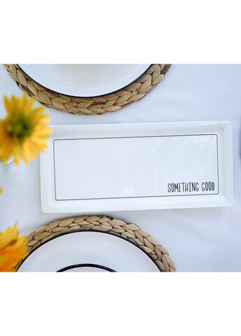 Platou servire, Hermia, 280TMA2169, Alb