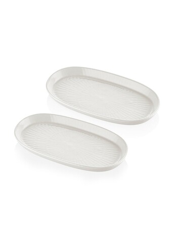 Set platouri servire, Hermia, 280TMA3155, Crem