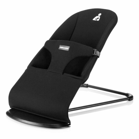 Scaun balansoar pentru bebelusi, Wallxpert, 3 Kademeli, Negru