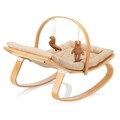 Scaun balansoar pentru bebelusi, Wallxpert, Natura, Bej