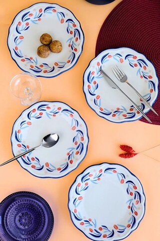 Set farfurii pentru desert, Hermia, 311MBL1320, Multicolor