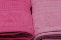 Set prosoape, L'essentiel Maison, Rainbow, Roz deschis / Roz / Trandafir praf / Fuchsia