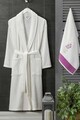 Set halat de baie pentru femei, L'essentiel Maison, Cora, Crem