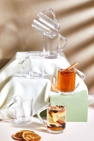 Set pahare, Hermia, 337GLZ1154, Transparent