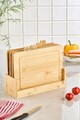 Tocător din bambus, Hermia, 337GLZ1187, Suport: 30 x 25 cm (1 bucată), Lemn