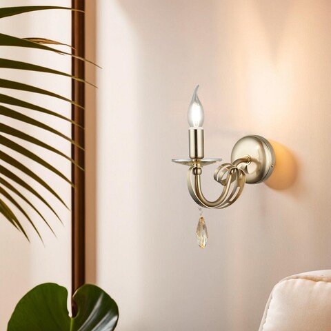 Aplica de perete, Opviq, 341LCA1603, Maro antichizat