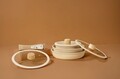 Set vase pentru gatit, Hermia, 343HNG1101, Baza de indicție, Crem