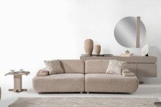 240x75x105 cm, Bej
