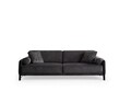 Canapea 3 locuri, Atelier del Sofa, 345DRX1104, Gri