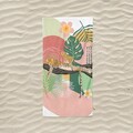 Prosop de plaja, L'essentiel Maison, BT20215040, 75x150 cm, Multicolor