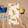 Prosop de plaja, L'essentiel Maison, BT2023022, 75x150 cm, Multicolor