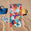 Prosop de plaja, L'essentiel Maison, BT2023016, 75x150 cm, Multicolor