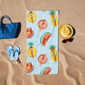 Prosop de plaja, L'essentiel Maison, BT20213006, 75x150 cm, Multicolor